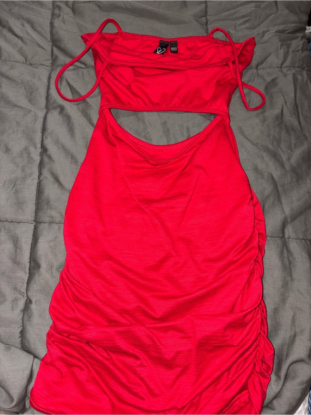 Windsor Red Cutout Mini Dress